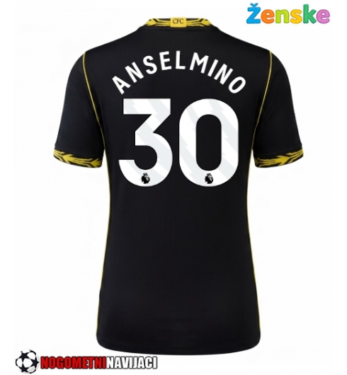 Ženske Nogometnih dresov Chelsea Aaron Anselmino #30 Gostujoči 2026-27 Kratki rokavi Ženske Nogometnih dresov Chelsea Aaron Anselmino #30 Gostujoči 2026-27 Kratki rokavi